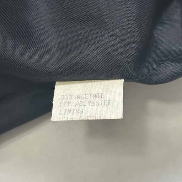 Carolina Herrera Black Sequin Sheer Stripe Cocktail Midi Dress Size 4 Formal - Picture 13 of 15